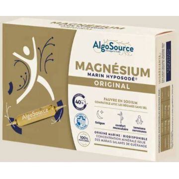 Magnezium Marin Hyposodic Original 20 fiole - ALGO SOURCE