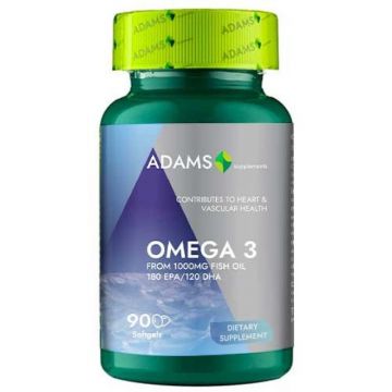 Omega 3 1000mg 90 capsule Adams