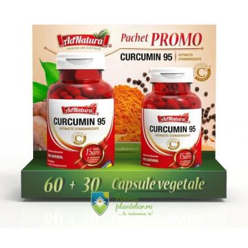 Pachet Promo Curcumin 95 60 capsule + 30 capsule