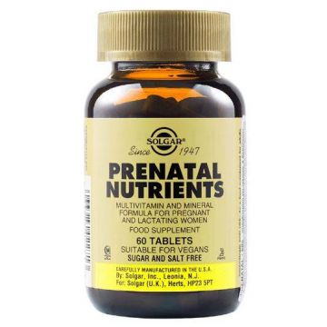 PRENATAL NUTRIENT 60 Tablete - SOLGAR