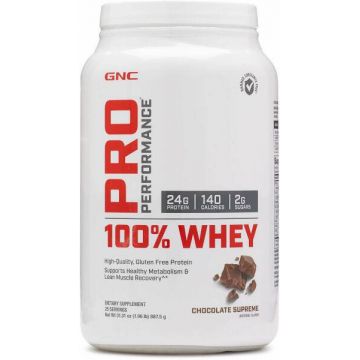 Pro Performance 100% Whey, Proteina Din Zer, Cu Aroma De Ciocolata, 887.5g - GNC