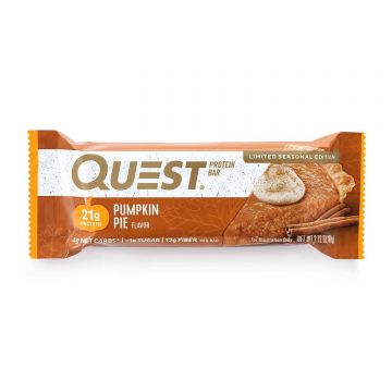 Quest Protein Bar, Baton Proteic Cu Aroma De Dovleac, 60 G, GNC