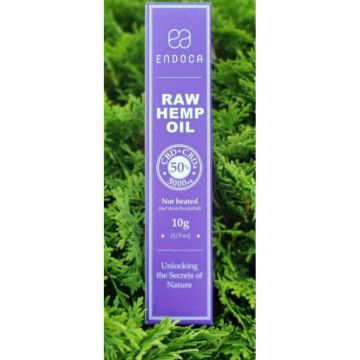 Raw Hemp Oil Extract 50%, 10g , 5000mg CBD+CBDa