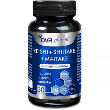 Reishi + Shiitake + Maitake – 60 de capsule