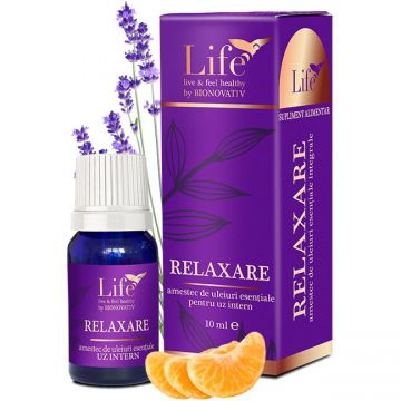 Relaxare, amestec de uleiuri esentiale, 10 ml, Bionovativ