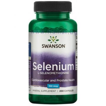 Seleniu organic 100 mcg - 200 capsule