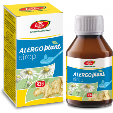 Sirop cu fructoza Alergoplant R36, 100 ml, Fares