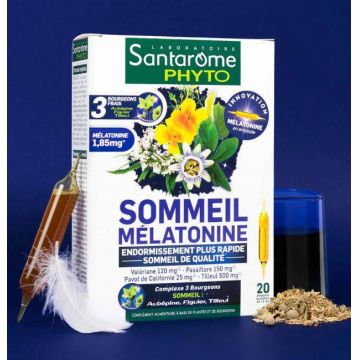 SOMMEIL Melatonina, 20 Fiole - SANTAROME