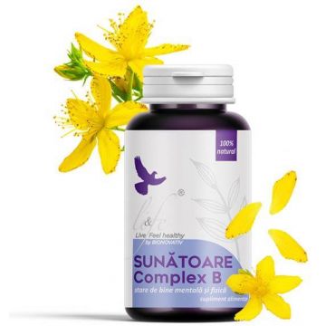 Sunatoare, Complex B, 60 capsule - LIFE BIO