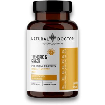 TURMERIC GINGER antiinflamator si antioxidant natural Natural Doctor