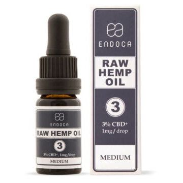 Ulei de canepa presat la rece - 30ml, 900mg CBD+CBDa Endoca