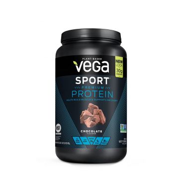 Vega Sport Premium Protein, Proteina Vegetala, cu Aroma de Ciocolata, 837g - GNC