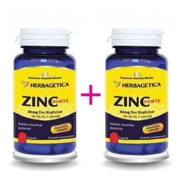 Zinc forte 60+60 capsule promo