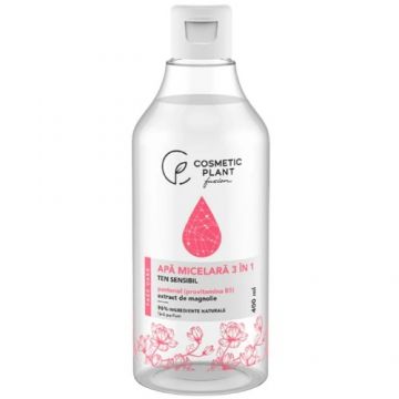 Apa Micelara 3in1, cu Pantenol & extract de Magnolie, 400ml, Cosmetic Plant