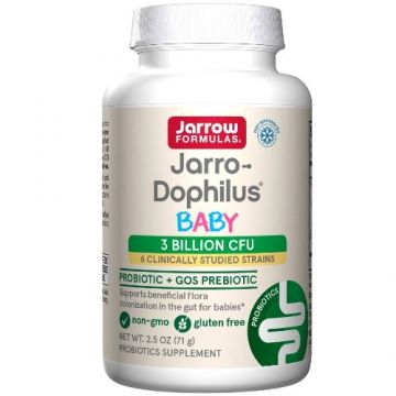 Baby Jarro-Dophilus + GOS, pudra, 71g, Jarrow Formulas
