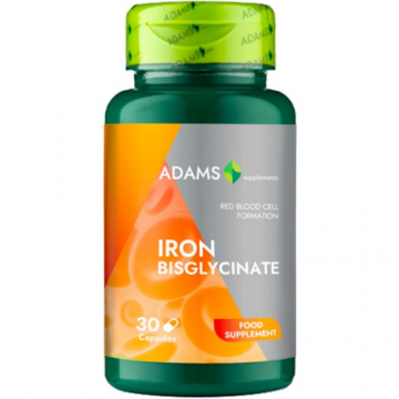 Bisglicinat de Fier 30cps, Adams Supplements