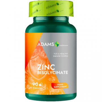 Bisglicinat de Zinc 90cps, Adams