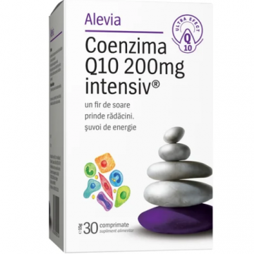 Coenzima Q10 Intensiv 200mg 30Cps Alevia Coenzima Q10 Intensiv 200mg 30Cps Alevia