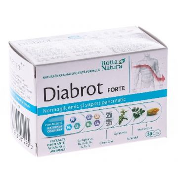 Diabrot Forte 30cps Rotta Natura