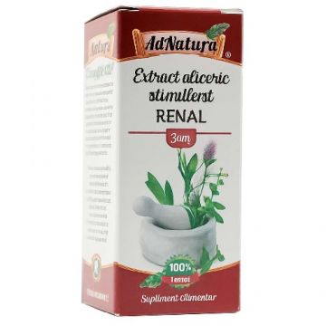 Extract Gliceric Stimulent Renal 50ml AdNatura