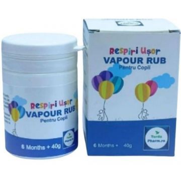 Gel Vapour Rub 6luni+ 40gr Turda