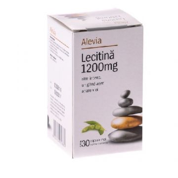 Lecitina 1200mg 30cps Alevia