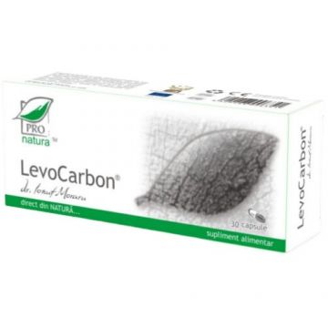 Levocarbon, 30cps, Pro Natura Levocarbon, 30cps, Pro Natura