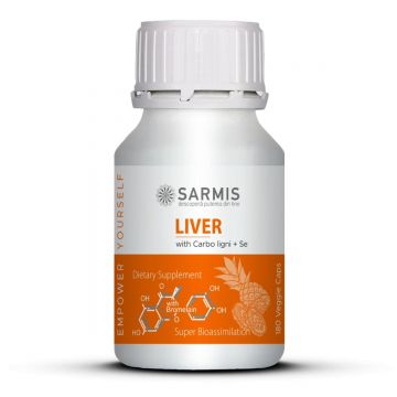 LIVER cu Bromelaina (180 cps veg)