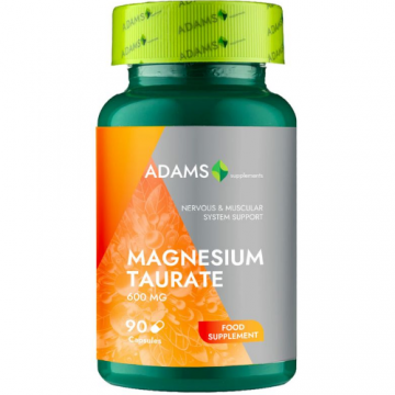 Magneziu Taurate 90cps, Adams Supplements