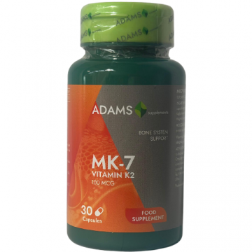 MK-7 (Vitamina K2) 30cps, Adams