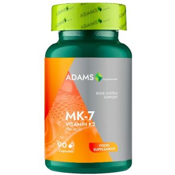 MK-7 (Vitamina K2) 90cps, Adams Supplements