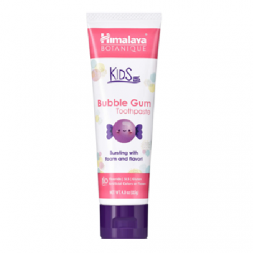 Pasta de Dinti pentru Copii Bubble Gum 80gr, Himalaya