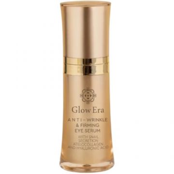 Ser Antirid si Fermitate pentru ochi cu extract de Melc, 15ml, Glow Era Ser Antirid si Fermitate pentru ochi cu extract de Melc, 15ml, Glow Era