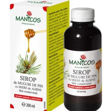 Sirop Expectorant Fara Zahar 200ml Manicos
