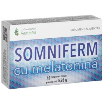 Somniferm+Melatonina 30cps Remedia