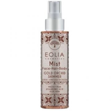 Spray de fata, corp si par, Gold Orhid Shimmer, 150ml, Eolia