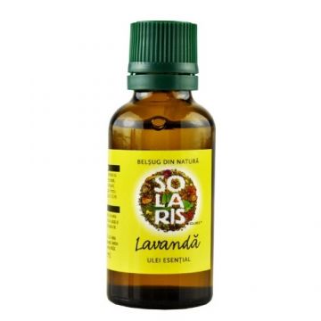Ulei Esential Lavanda 30ml Solaris Ulei Esential Lavanda 30ml Solaris