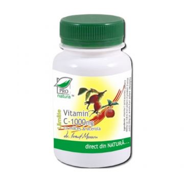 Vit C 1000mg Lamaie 100cps Pro Natura Vit C 1000mg Lamaie 100cps Pro Natura