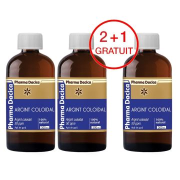 Argint Coloidal 2+1 Gratuit, 480 ml
