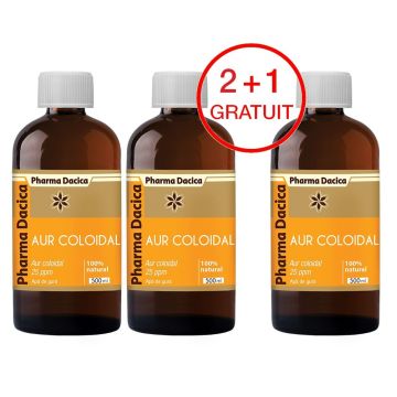 Aur Coloidal 2+1 gratuit, 480 ml