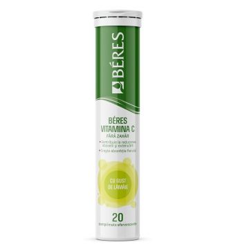 Beres Vitamina C fara zahar 20 comprimate efervescente