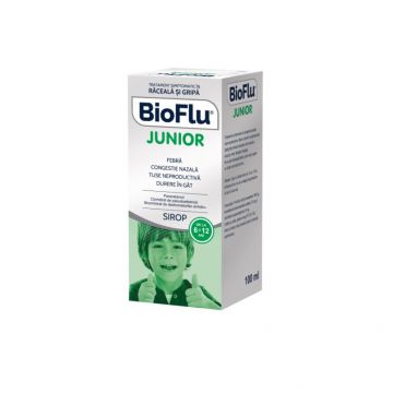 Bioflu Junior 100ml sirop Biofarm