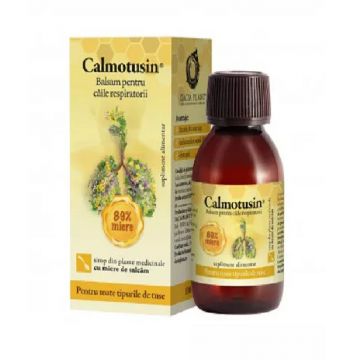 Calmotusin Sirop din parte medicinale cu miere de salcam x 100ml