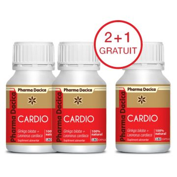 Cardio 2+1 Gratuit, 180 capsule x 3