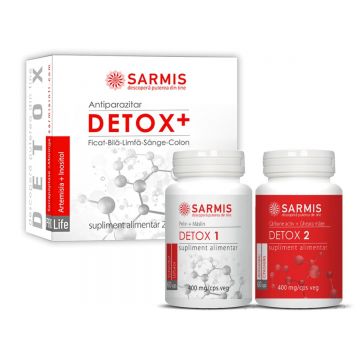 Detox + - 2x60 cps veg
