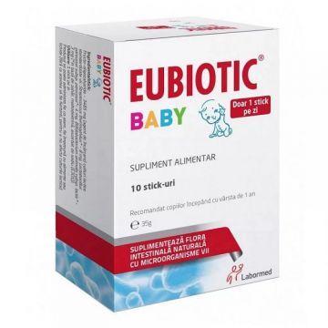Eubiotic Baby, 10 stick-uri, Labormed