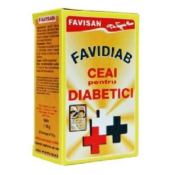 Favidiab Ceai 20gr Favisan