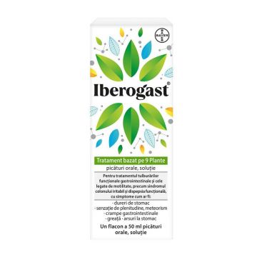 Iberogast picaturi orale, 50 ml, Bayer