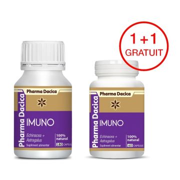 Imuno, 180 capsule + Imuno, 60 capsule Gratuit