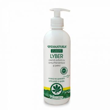 Lyber – crema activa cu Untul Pamantului si Petrol - 500 ml – Leonard Radutz Formula – VivaNatura